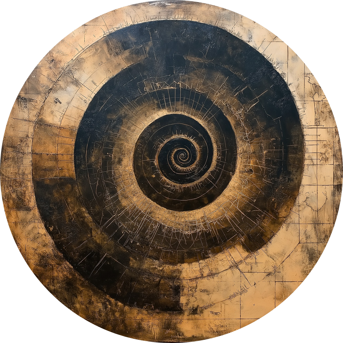 Decayed Spiral Tee