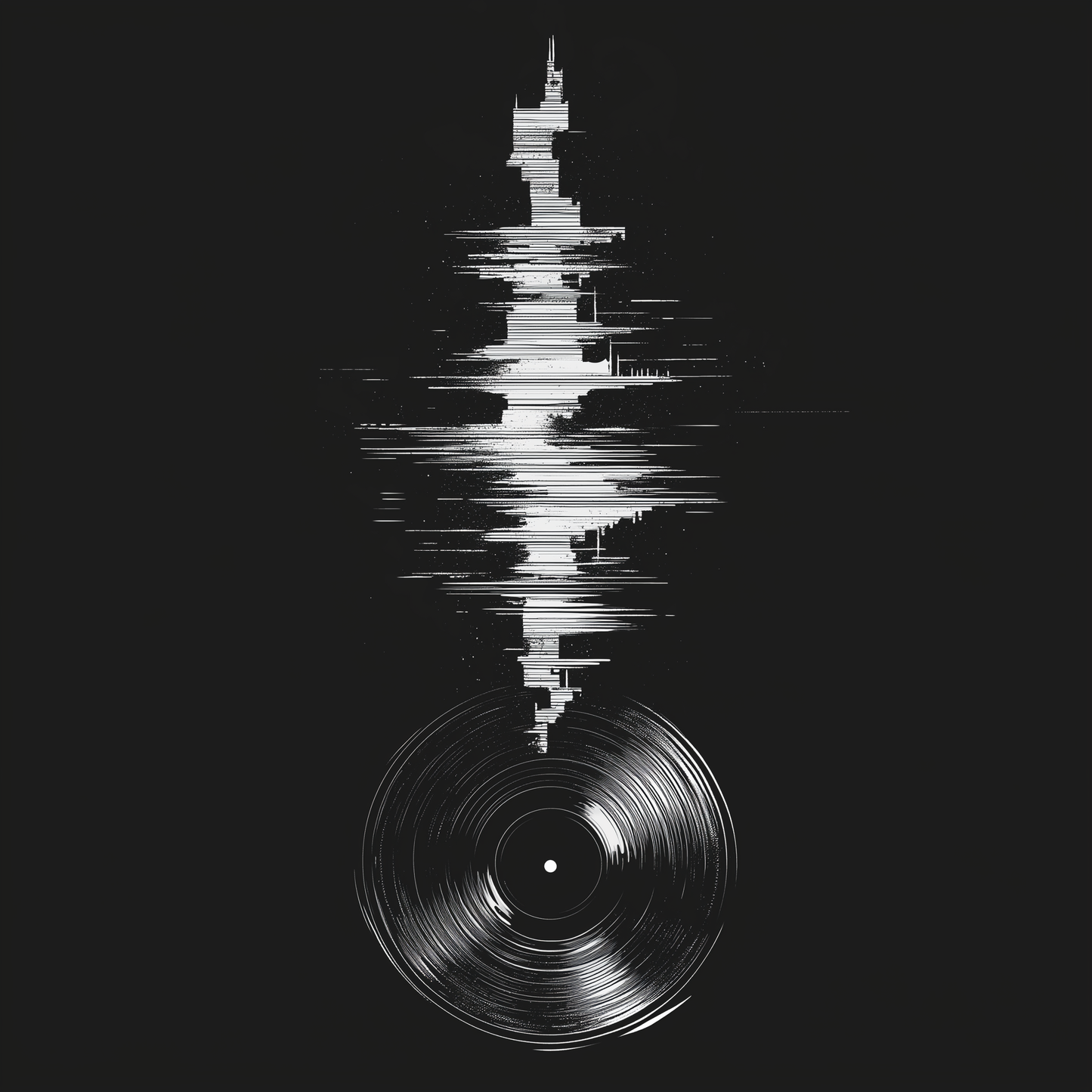 Vinyl Wave Tee