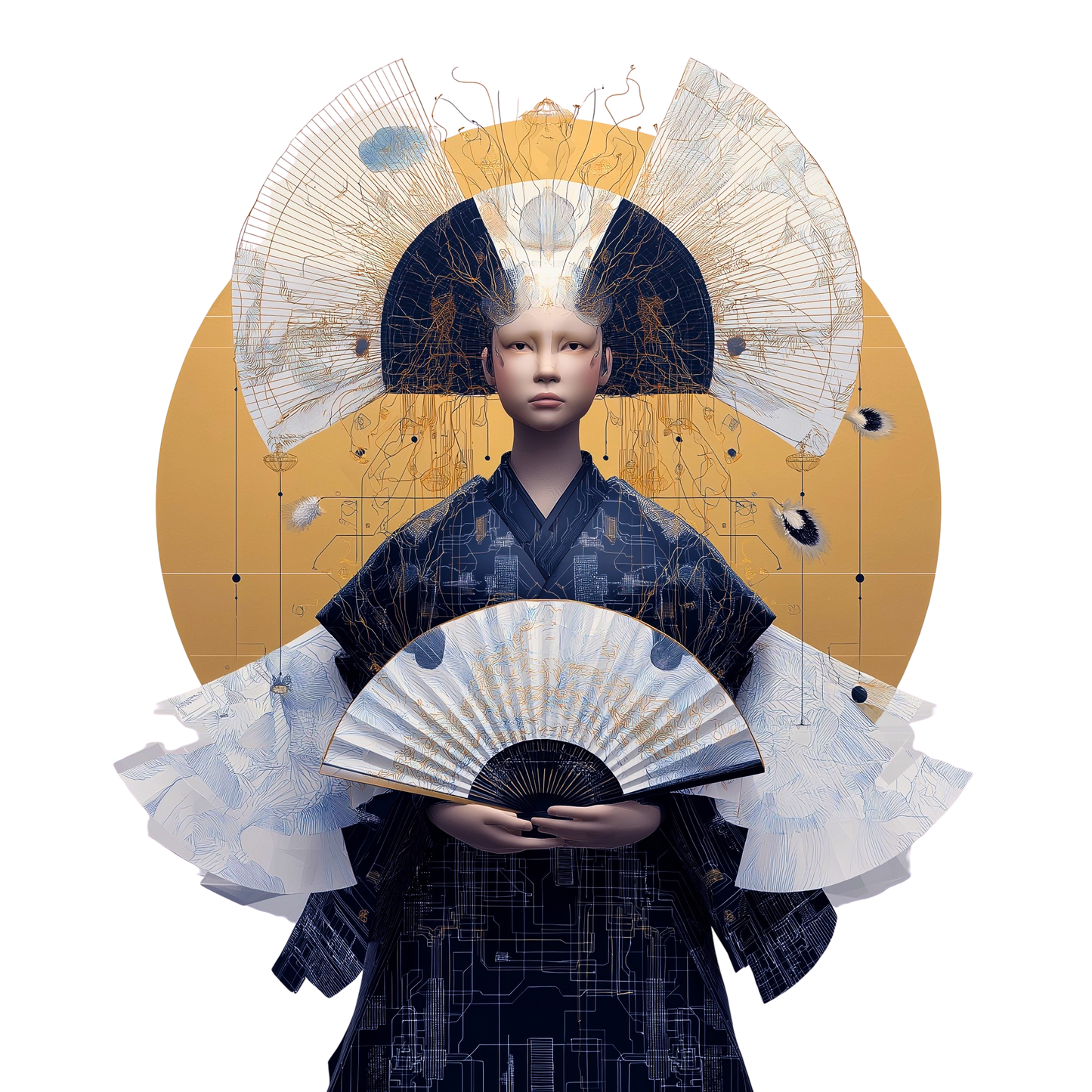 Cyber Geisha Tee