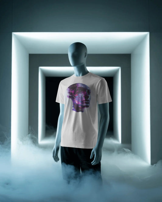 Fractured Glitch Face